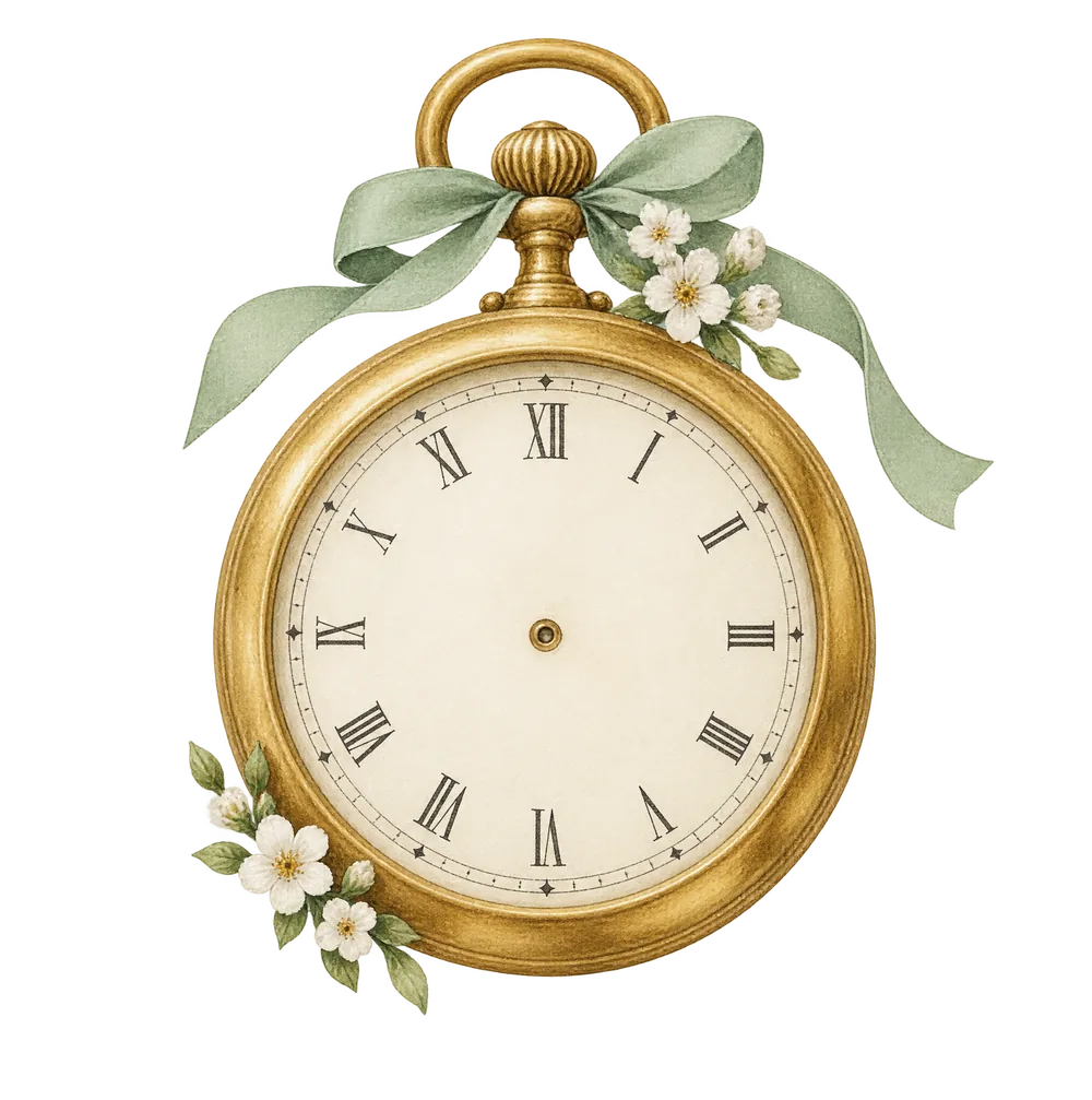 Reloj de bolsillo dorado